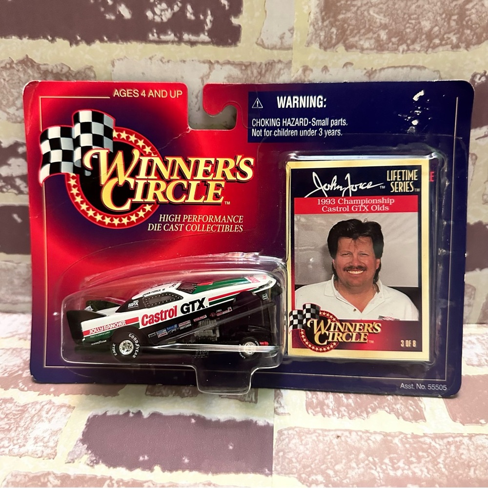 Winner's Circle John Forcé Die-Cast Car with Card